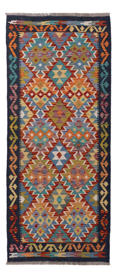 Kilim Maimana Tappeto 83x197cm - Tappeto di lana