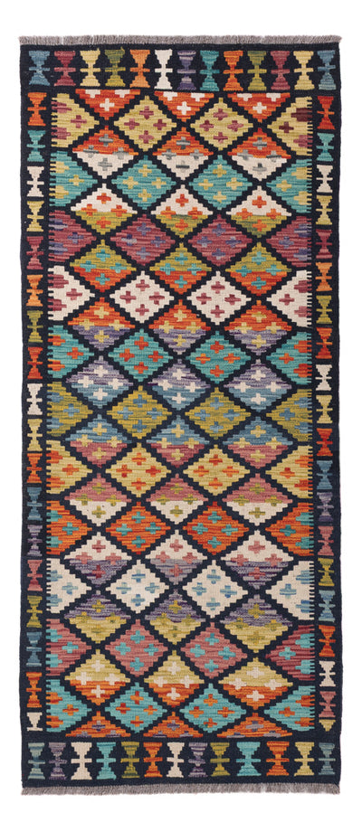 Kilim Maimana Tappeto 84x196cm - Tappeto di lana