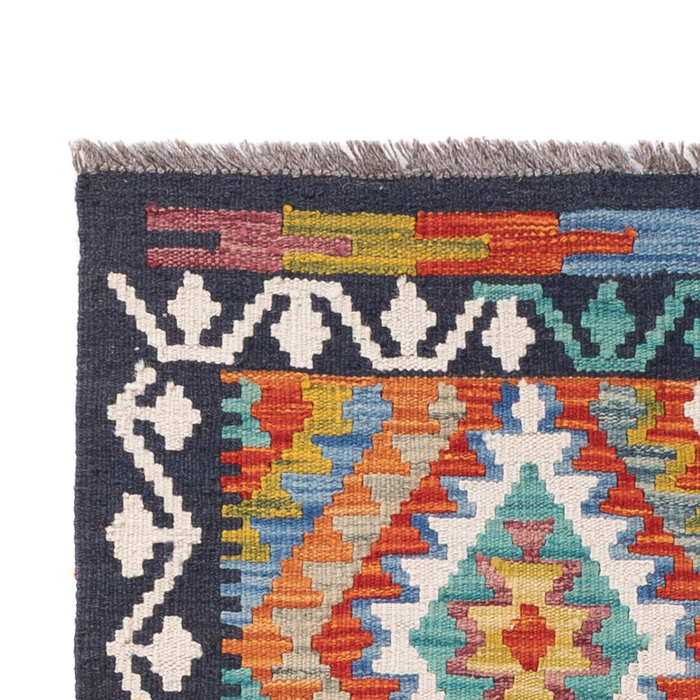 Kilim Maimana Tappeto 197x86cm - Tappeto di lana