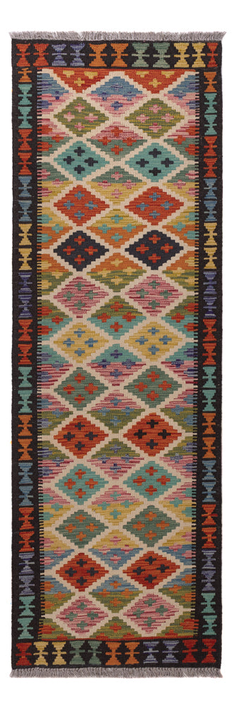 Kilim Maimana Tappeto 65x196cm - Tappeto di lana