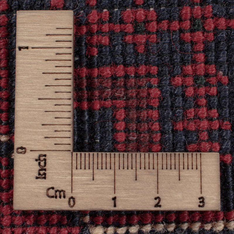 Afghan Teppich - Kunduz - 237 x 170 cm - dunkelrot