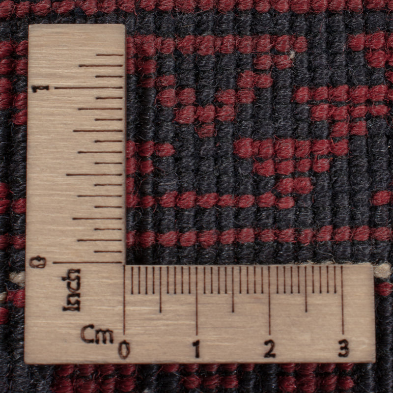 Afghan Teppich - Kunduz - 236 x 167 cm - dunkelrot