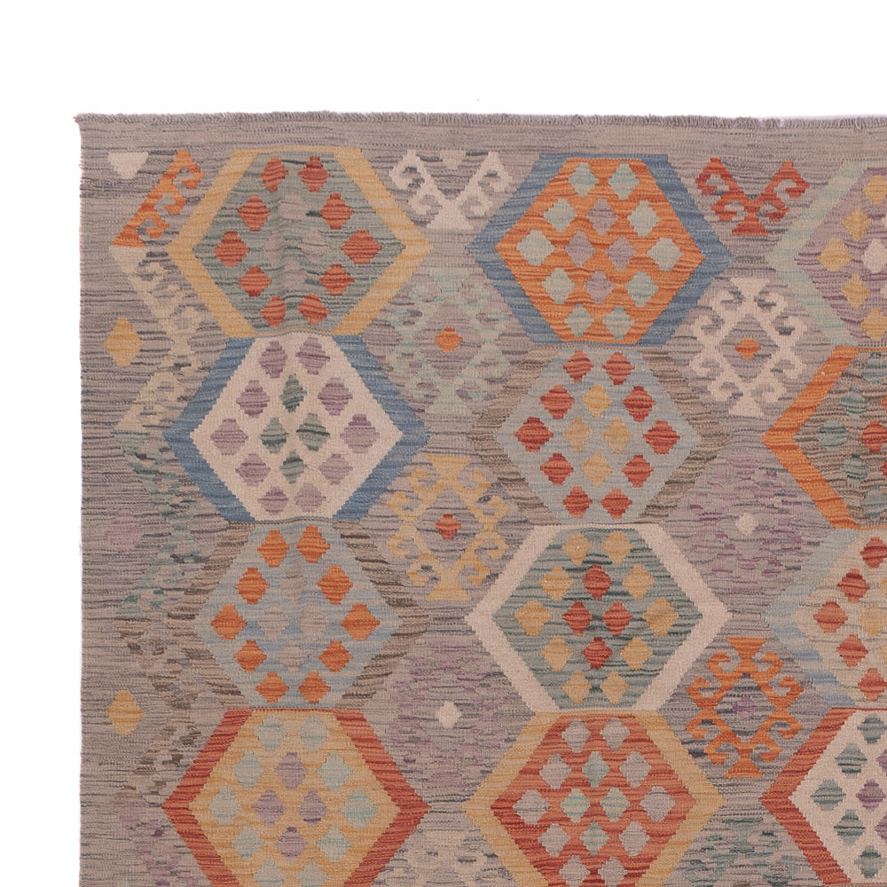 Kilim Maimana Tappeto 350x256cm - Tappeto di lana