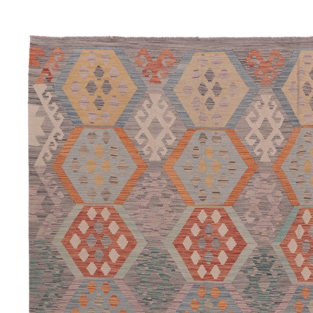 Kilim Maimana Tappeto 380x281cm - Tappeto di lana