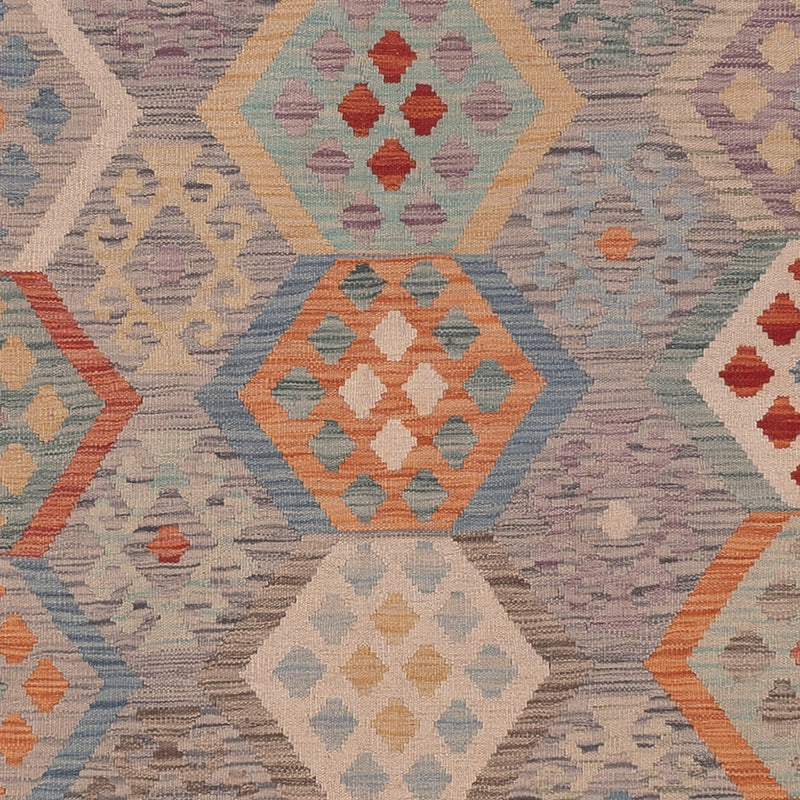 Kelim Teppich - Splash - 353 x 262 cm - mehrfarbig