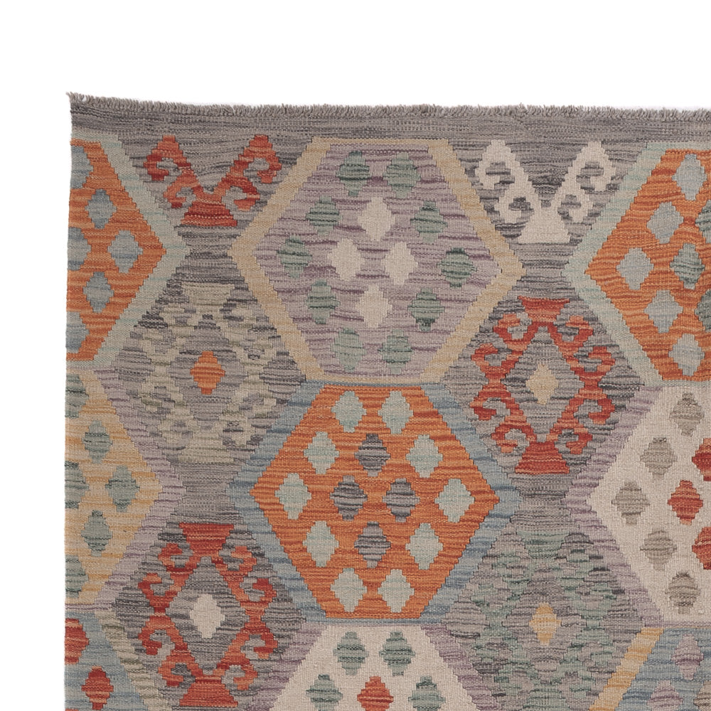 Kilim Maimana Tappeto 296x201cm - Tappeto di lana