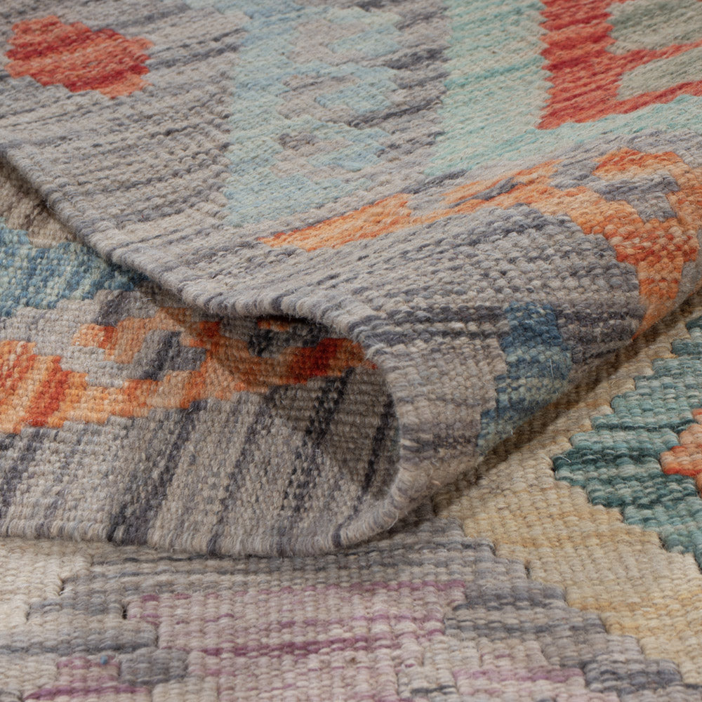 Kelim Teppich - Splash - 299 x 203 cm - mehrfarbig