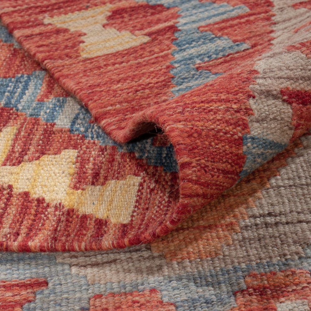 Kelim Teppich - Splash - 301 x 209 cm - mehrfarbig