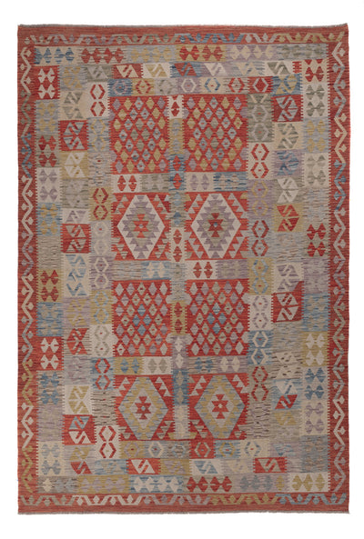 Kilim Maimana Tappeto 206x304cm - Tappeto di lana