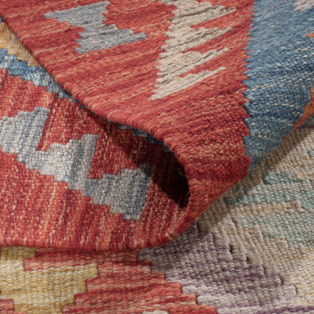 Kelim Teppich - Splash - 308 x 208 cm - mehrfarbig