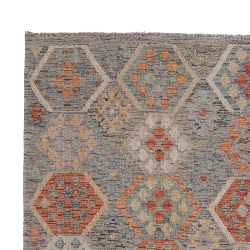 Kelim Teppich - Splash - 288 x 203 cm - mehrfarbig