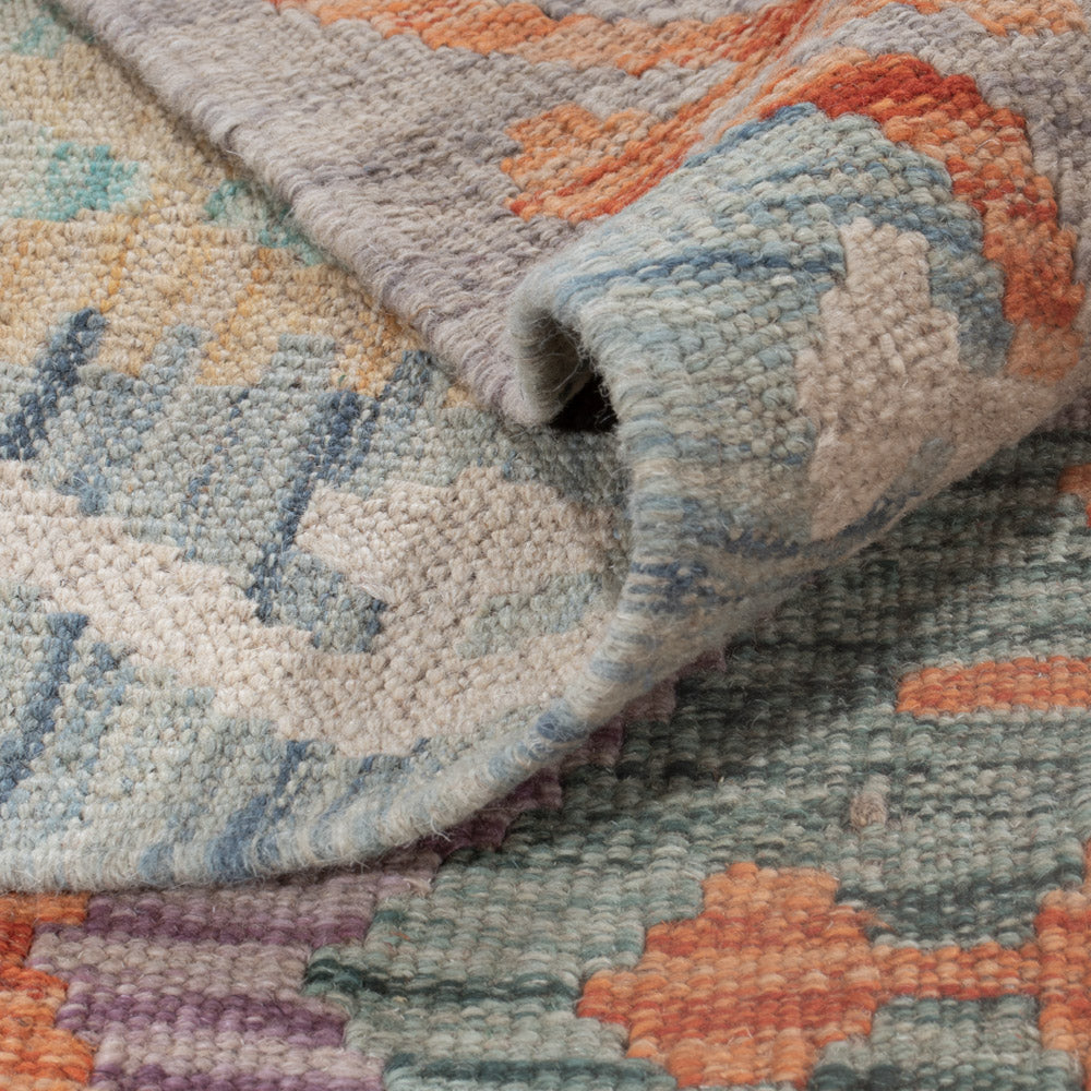 Kelim Teppich - Splash - 249 x 180 cm - mehrfarbig