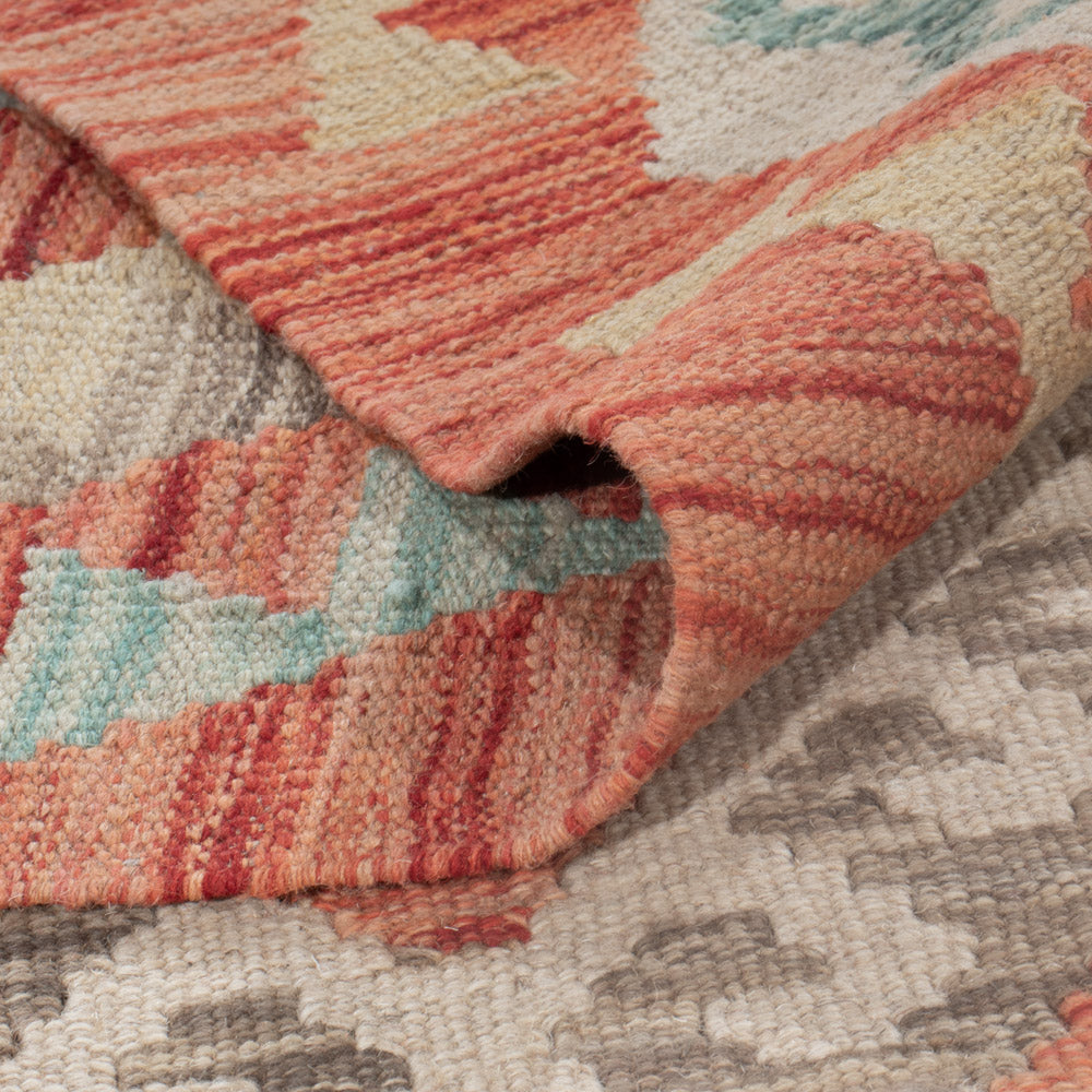 Kelim Teppich - Splash - 237 x 177 cm - mehrfarbig