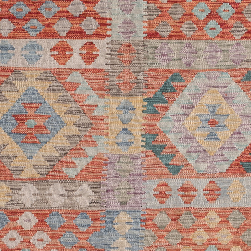 Kelim Teppich - Splash - 243 x 180 cm - mehrfarbig