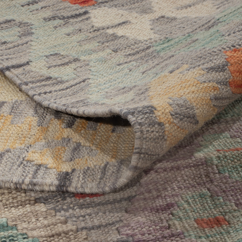 Kelim Teppich - Splash - 242 x 177 cm - mehrfarbig