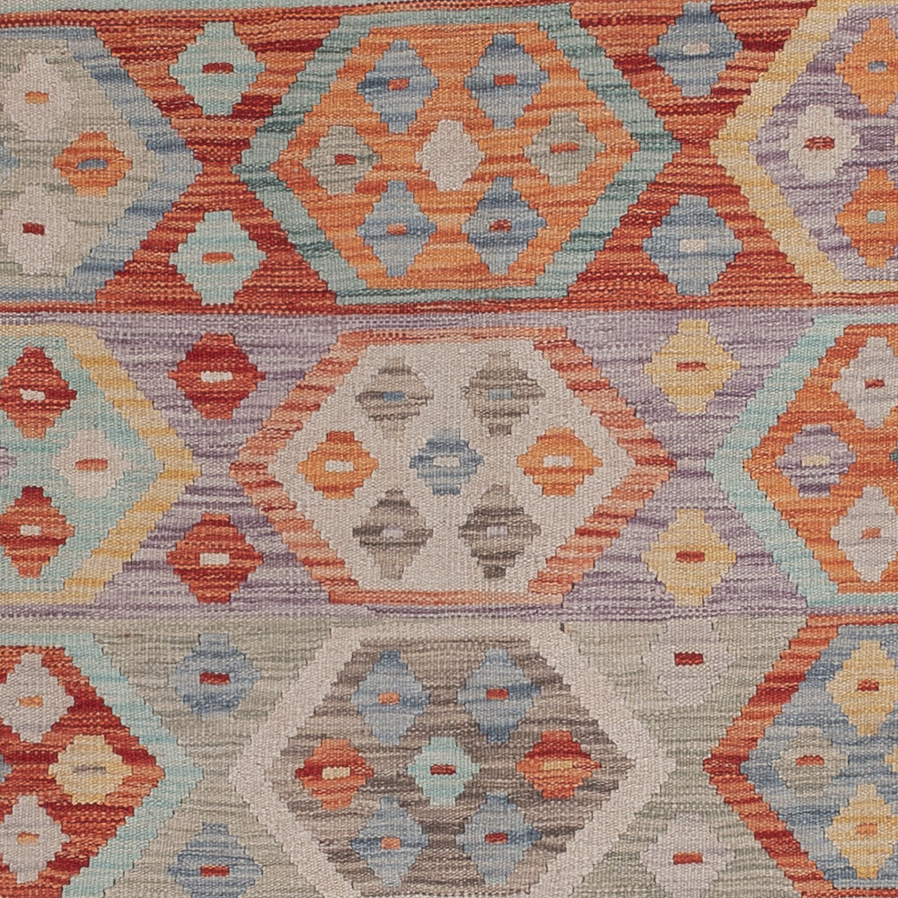 Kelim Teppich - Splash - 242 x 178 cm - mehrfarbig