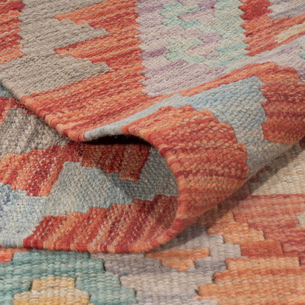 Kelim Teppich - Splash - 245 x 173 cm - mehrfarbig