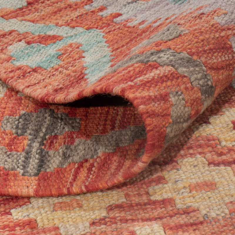 Kelim Teppich - Splash - 251 x 181 cm - mehrfarbig