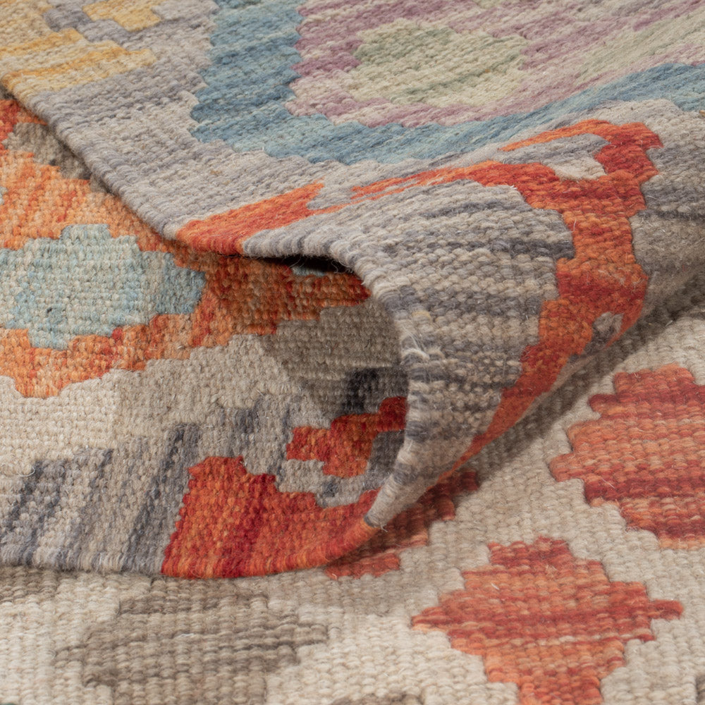 Kelim Teppich - Splash - 238 x 176 cm - mehrfarbig