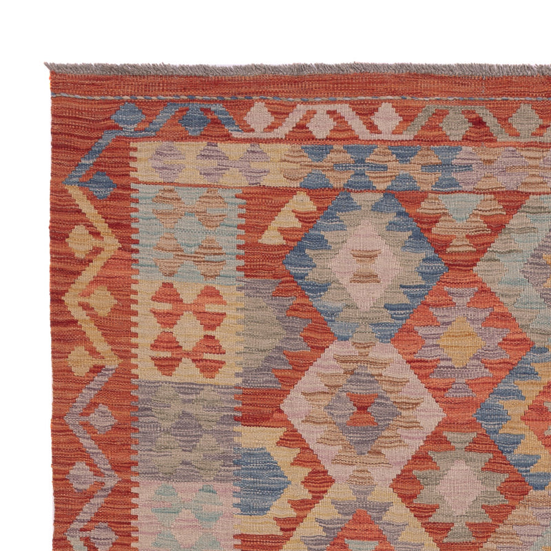 Kelim Teppich - Splash - 196 x 150 cm - mehrfarbig