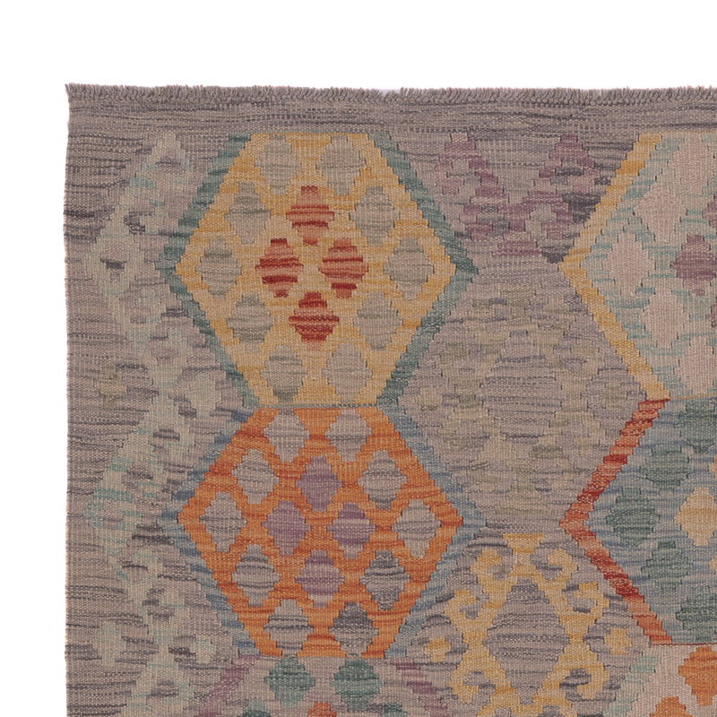 Kelim Teppich - Splash - 200 x 153 cm - mehrfarbig