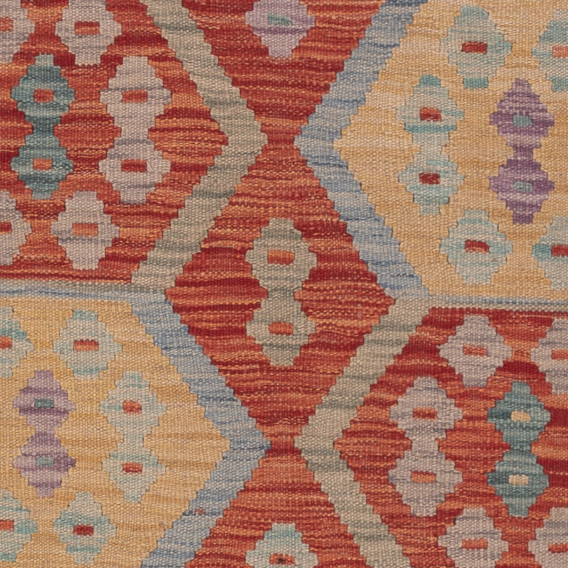 Kelim Teppich - Splash - 197 x 150 cm - mehrfarbig