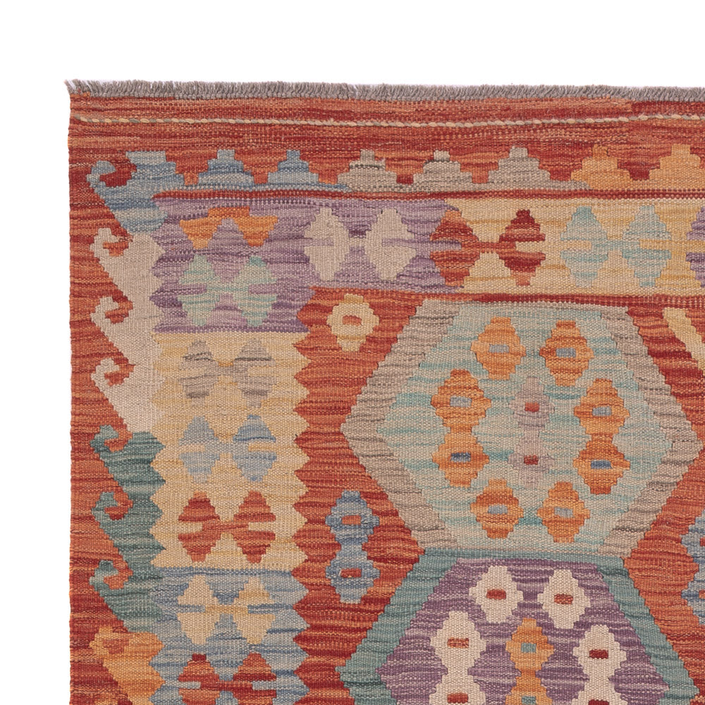 Kilim Maimana Tappeto 197x150cm - Tappeto di lana