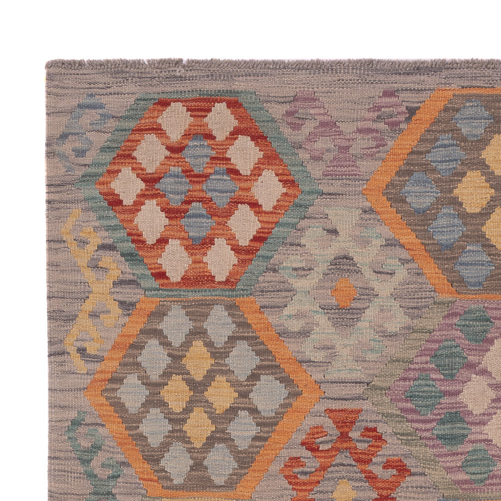 Kilim Maimana Tappeto 199x154cm - Tappeto di lana