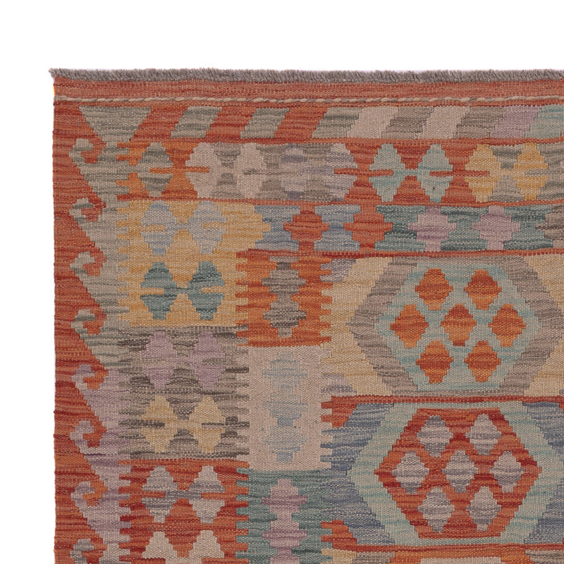 Kelim Teppich - Splash - 198 x 150 cm - mehrfarbig