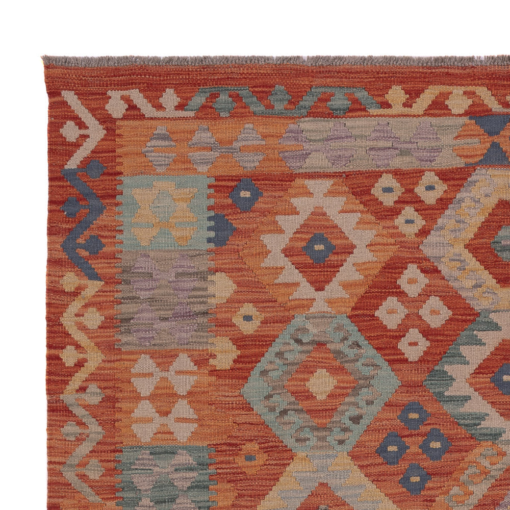 Kilim Maimana Tappeto 198x154cm - Tappeto di lana