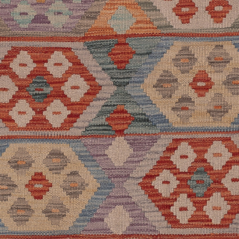 Kelim Teppich - Splash - 192 x 146 cm - mehrfarbig