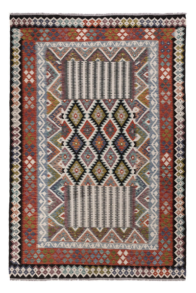 Kilim Maimana Tappeto 206x303cm - Tappeto di lana