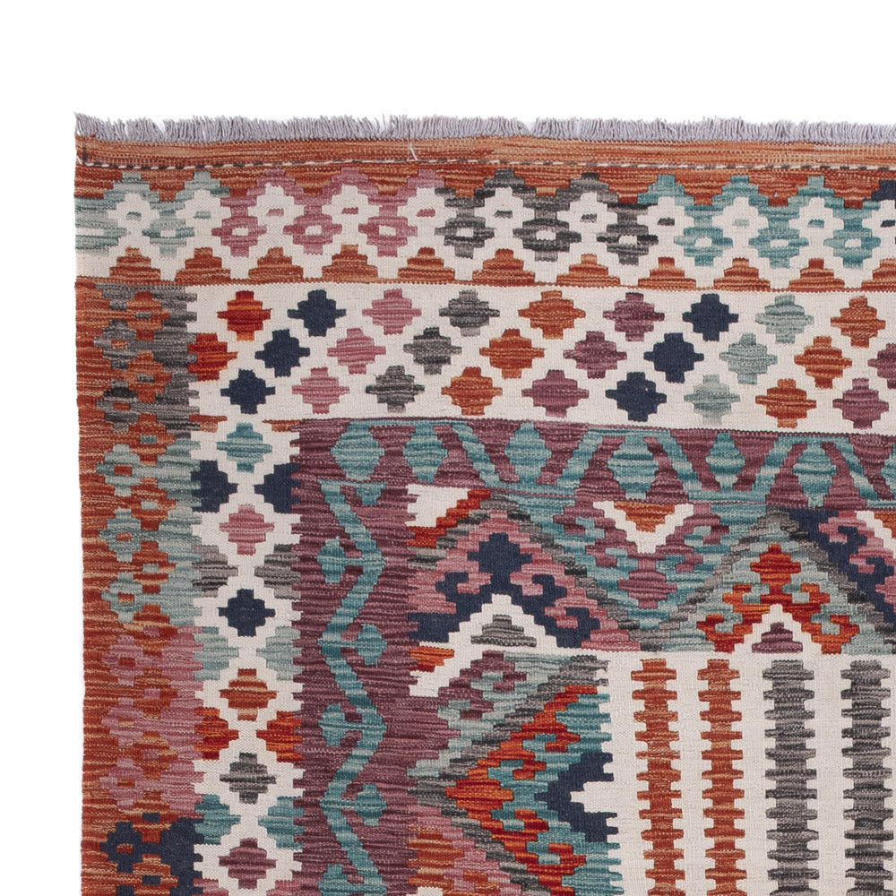 Kelim Teppich - Splash - 309 x 209 cm - mehrfarbig