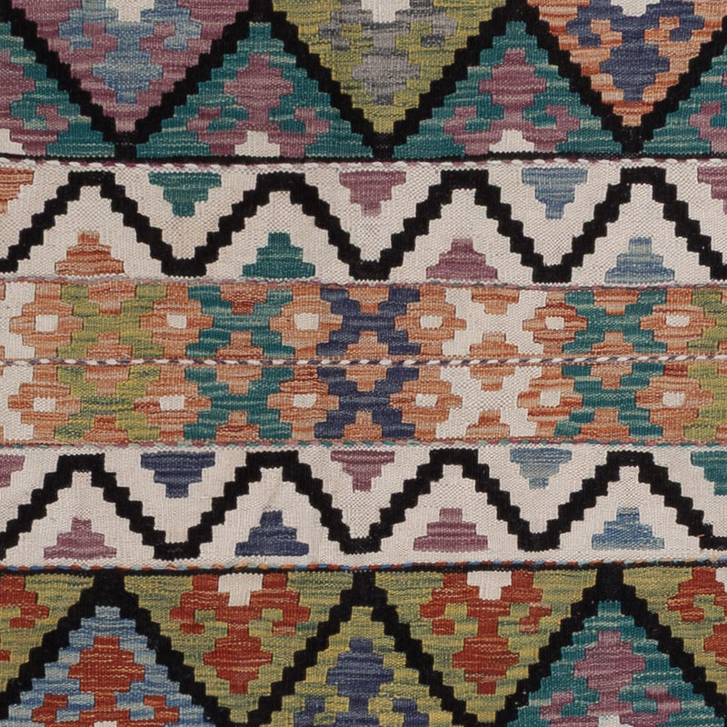 Kelim Teppich - Splash - 236 x 176 cm - mehrfarbig