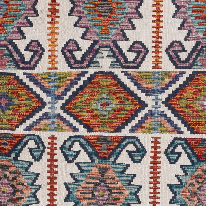 Kelim Teppich - Splash - 238 x 183 cm - mehrfarbig