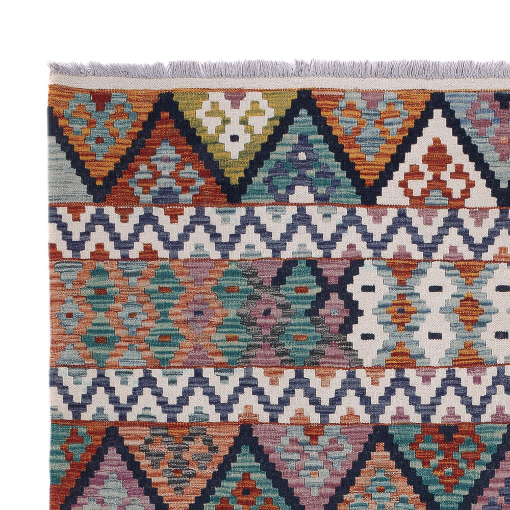 Kilim Maimana Tappeto 241x185cm - Tappeto di lana
