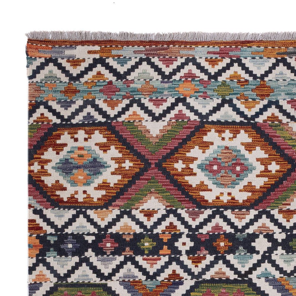 Kilim Maimana Tappeto 256x190cm - Tappeto di lana
