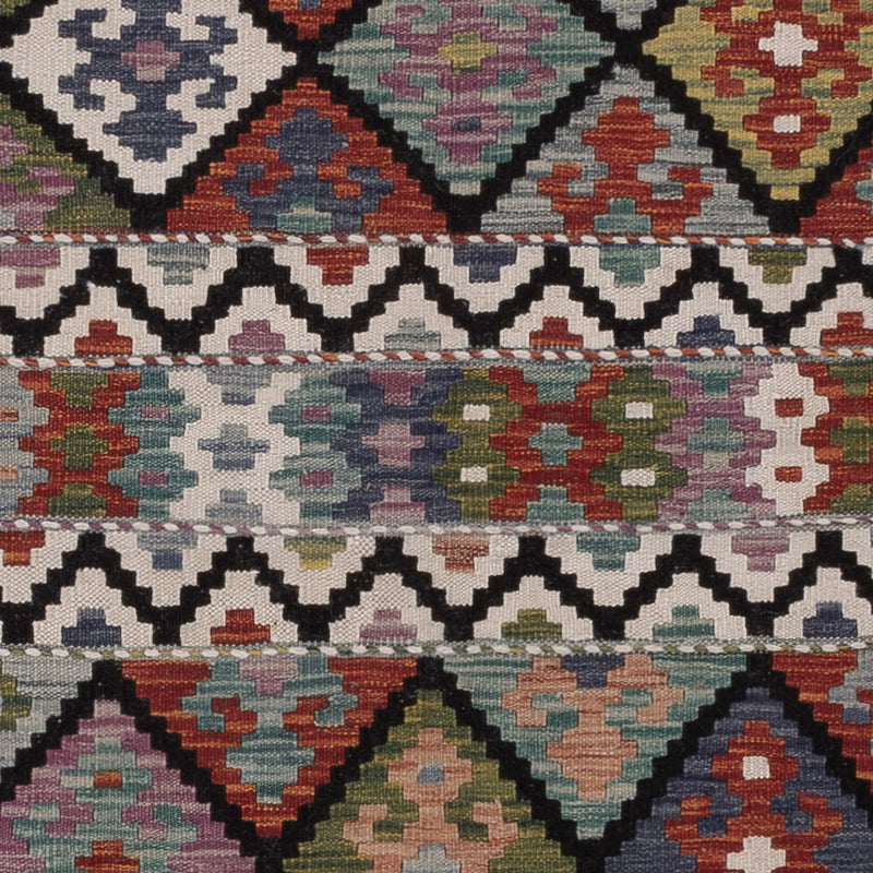 Kelim Teppich - Splash - 287 x 197 cm - mehrfarbig