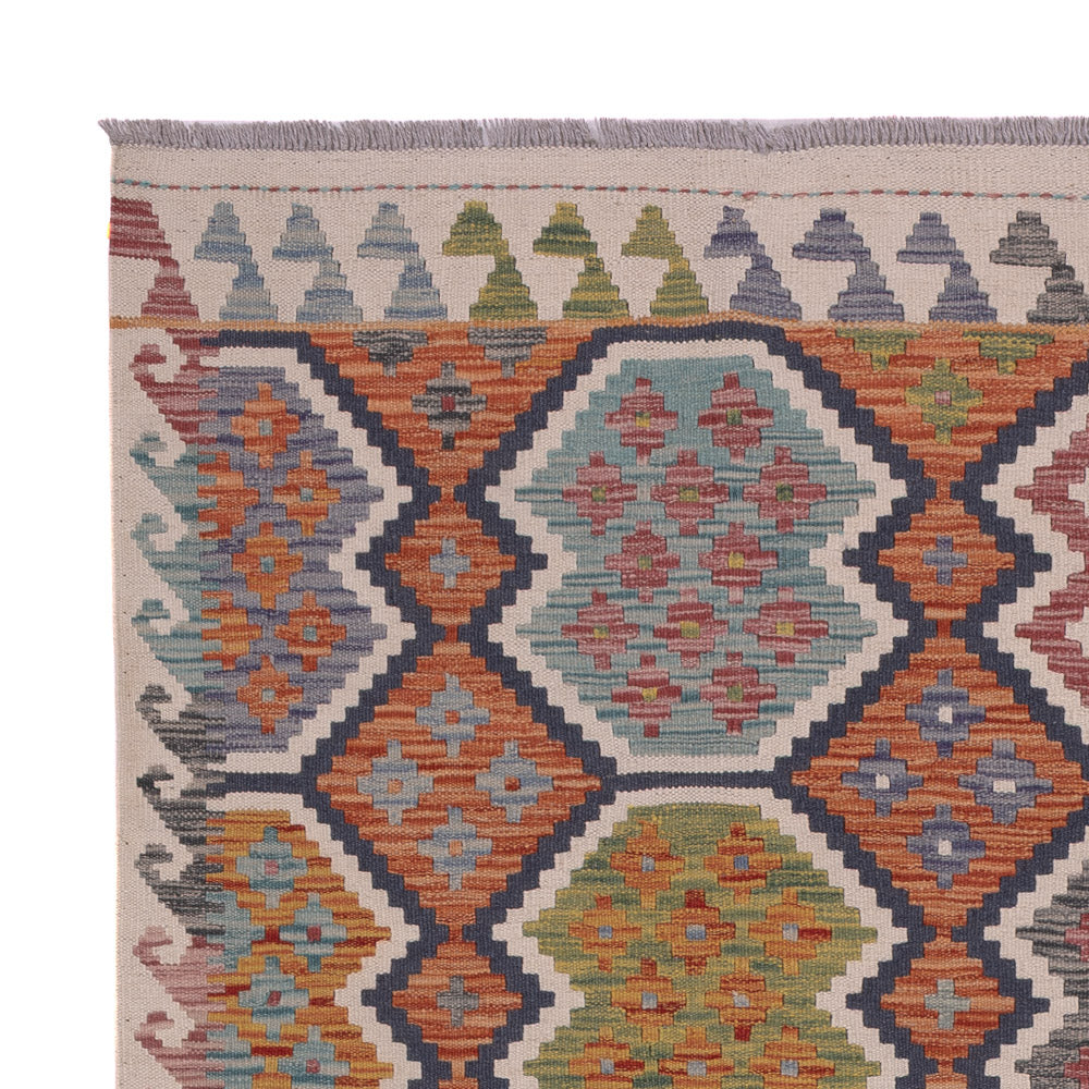 Kilim Maimana Tappeto 192x155cm - Tappeto di lana