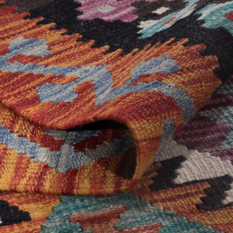 Kelim Teppich - Splash - 245 x 183 cm - mehrfarbig