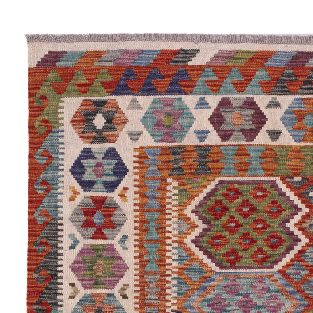 Kilim Maimana Tappeto 195x158cm - Tappeto di lana