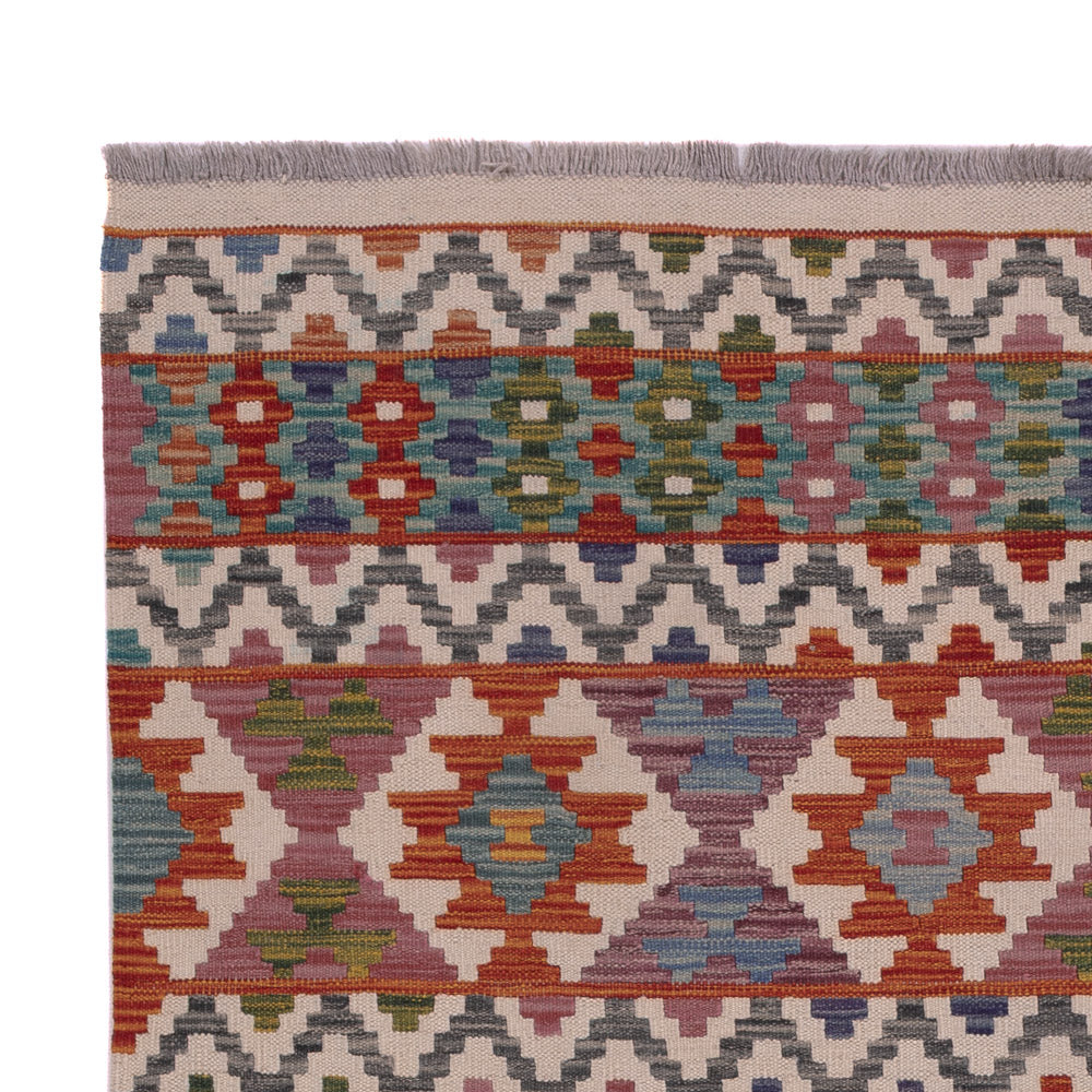 Kilim Maimana Tappeto 202x151cm - Tappeto di lana