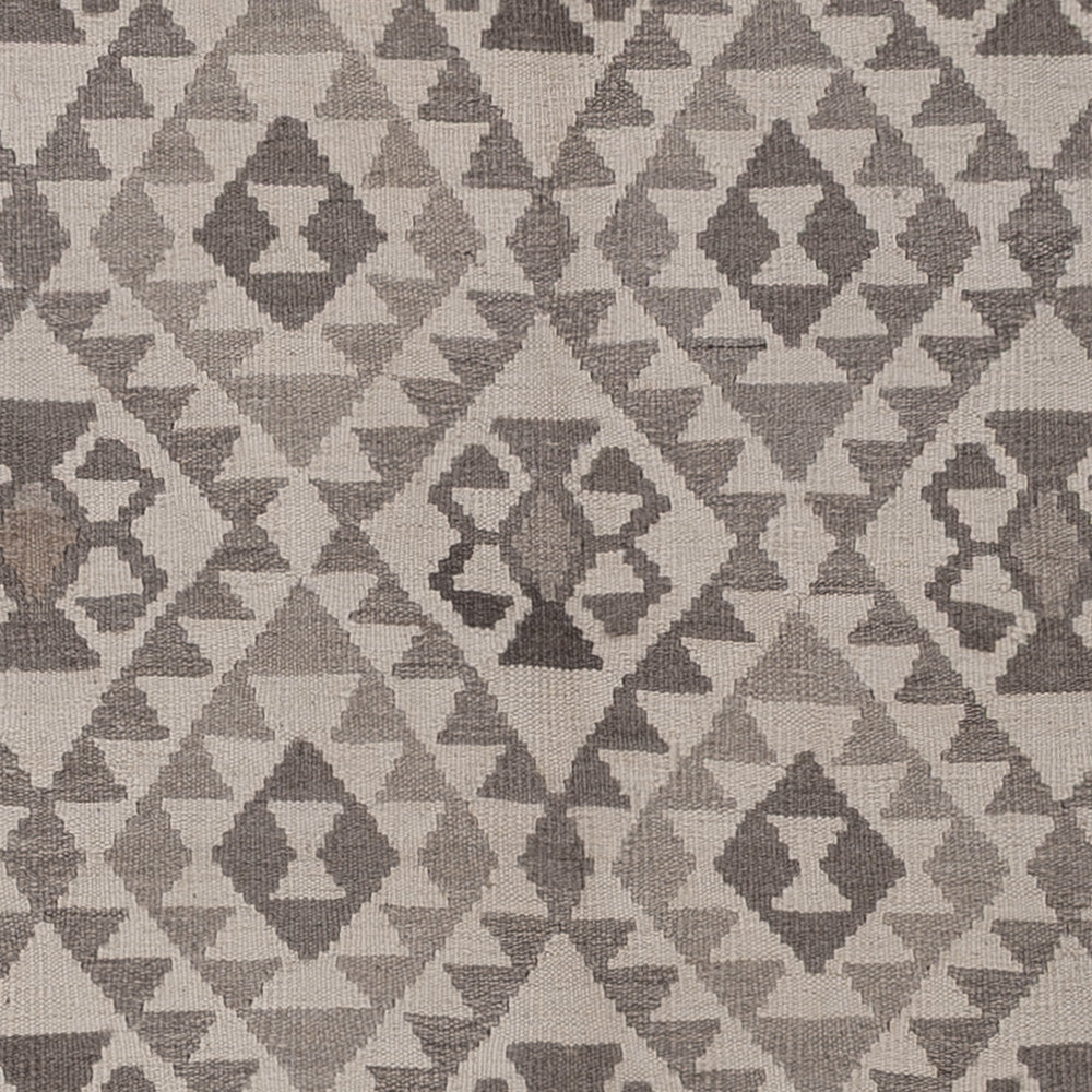 Kelim Teppich - Splash - 297 x 206 cm - hellgrau