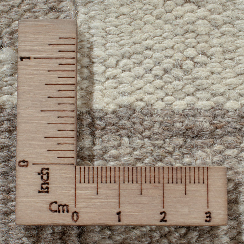 Kelim Teppich - Splash - 294 x 203 cm - hellgrau