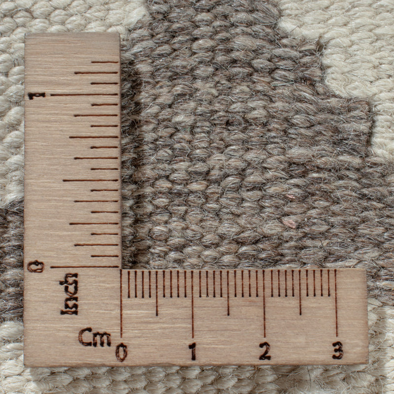 Kelim Teppich - Splash - 299 x 200 cm - hellgrau