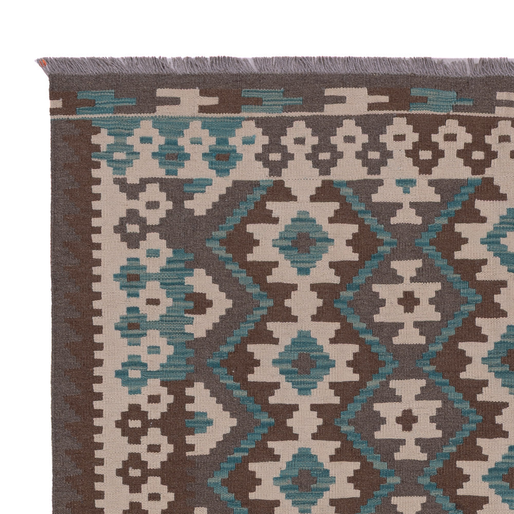 Kilim Maimana Tappeto 190x147cm - Tappeto di lana