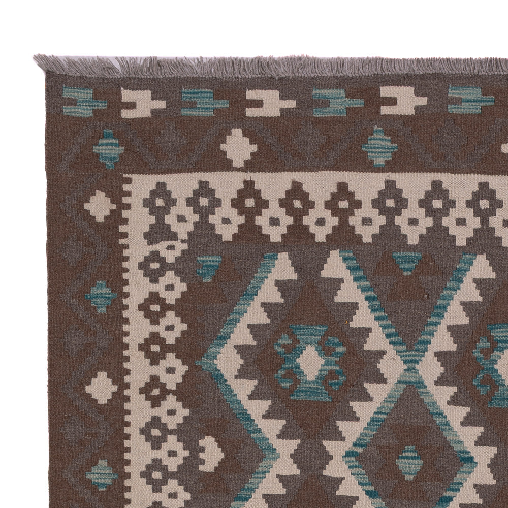 Kilim Maimana Tappeto 194x155cm - Tappeto di lana