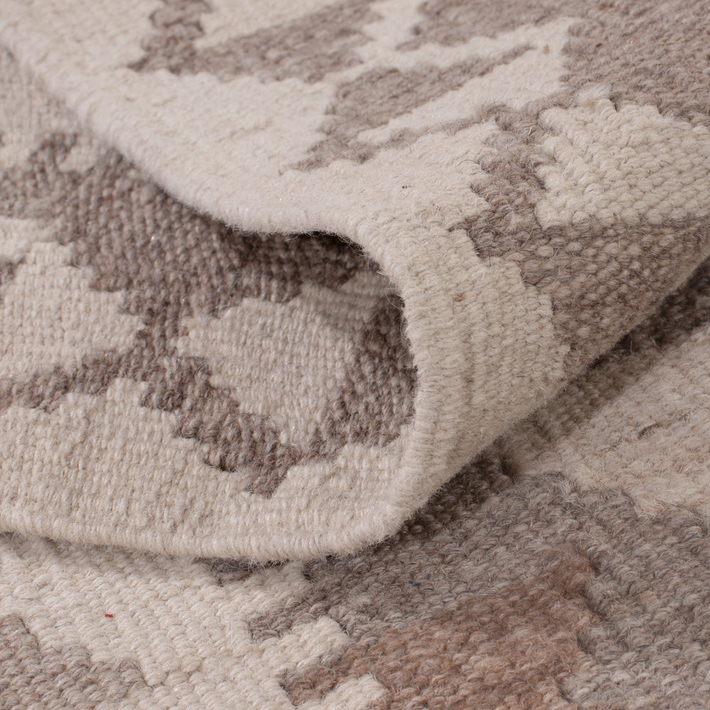 Kelim Teppich - Splash - 157 x 104 cm - dunkelgrau