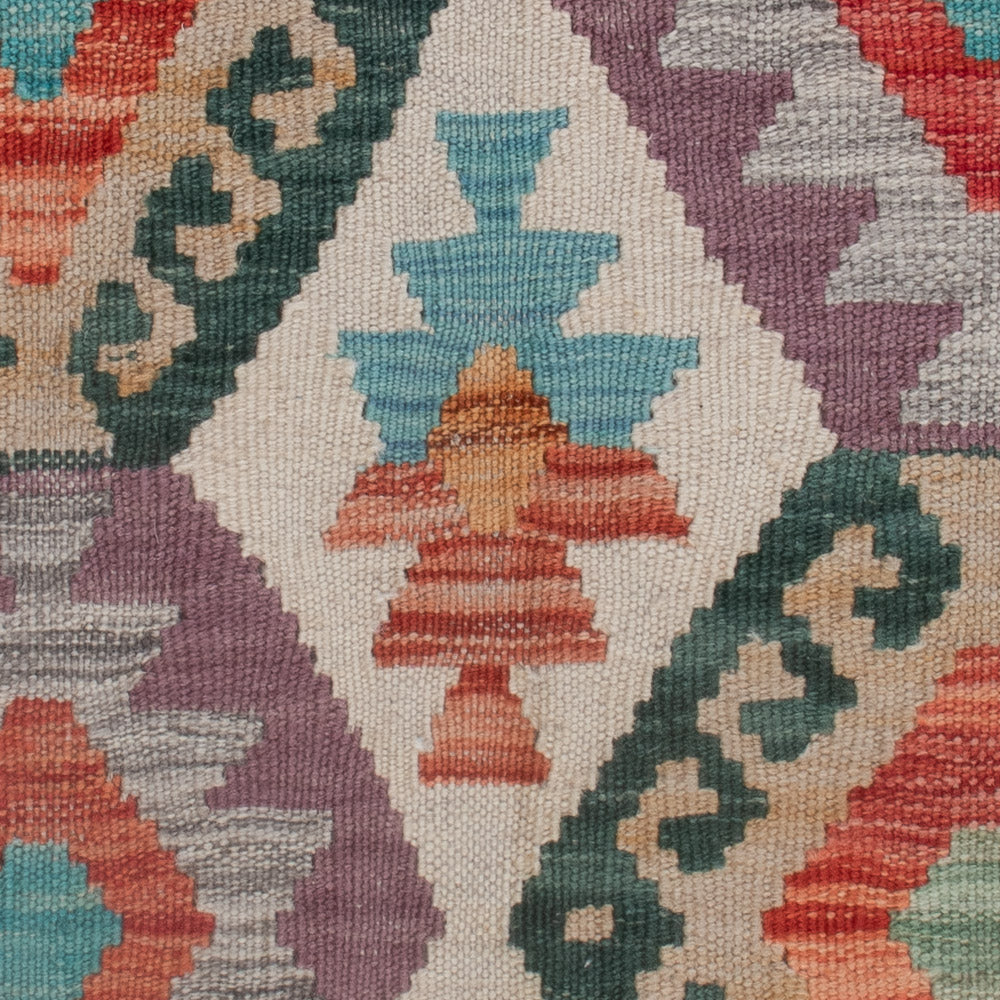 Tappeto Kelim - Splash - 125 x 78 cm - multicolore