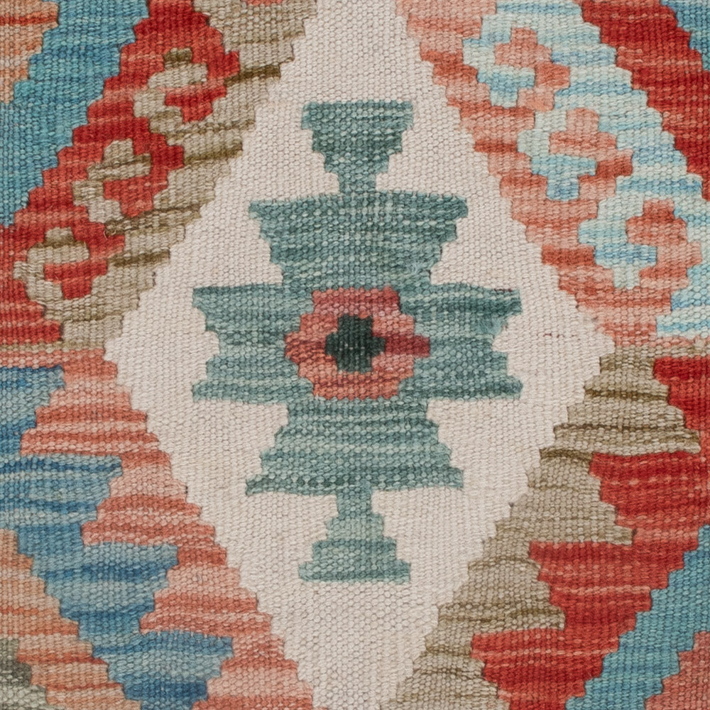 Tappeto Kelim - Splash - 128 x 82 cm - multicolore